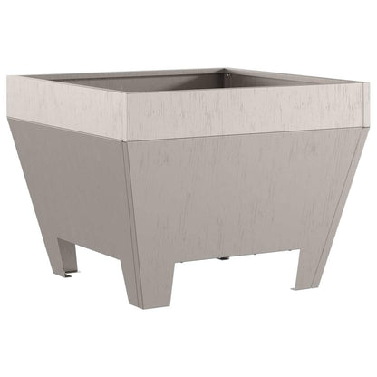 vidaXL Fire Pit Brown 50 x 50 x 38 cm Weathering Steel