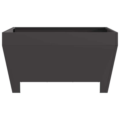 vidaXL Fire Pit Black 80 x 80 x 43 cm Cold-rolled steel