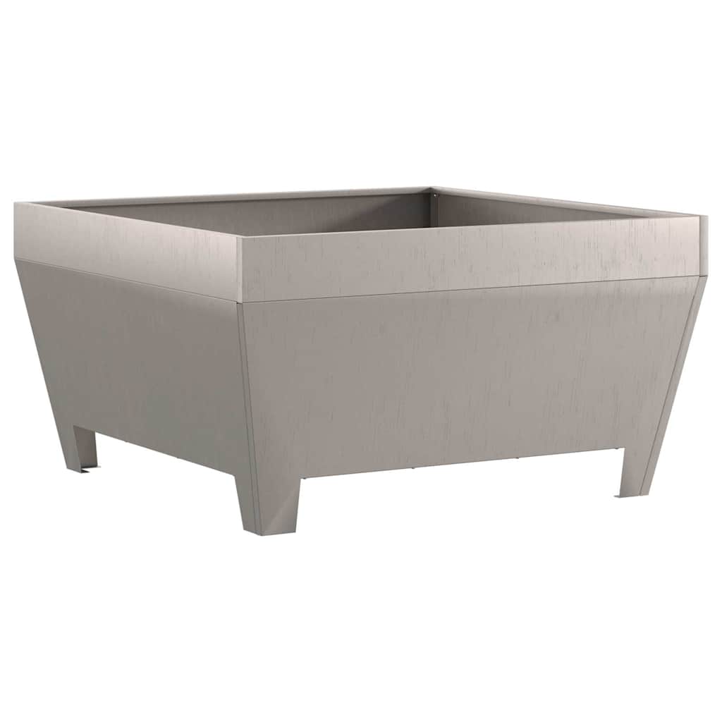 vidaXL Fire Pit Brown 80 x 80 x 43 cm Weathering Steel