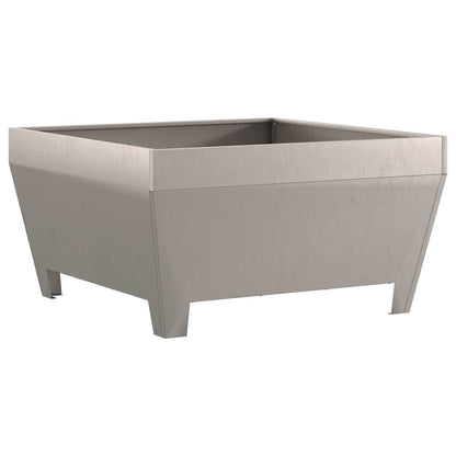 vidaXL Fire Pit Brown 80 x 80 x 43 cm Weathering Steel