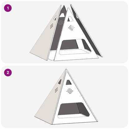 vidaXL Fire Pit Black 50 x 50 x 51 cm Cold-rolled steel