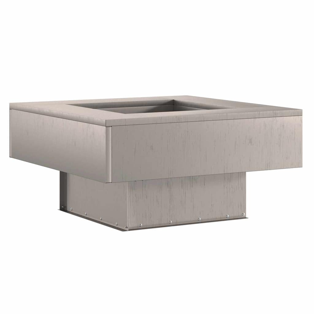 vidaXL Fire Pit Brown 60 x 60 x 30 cm Weathering Steel