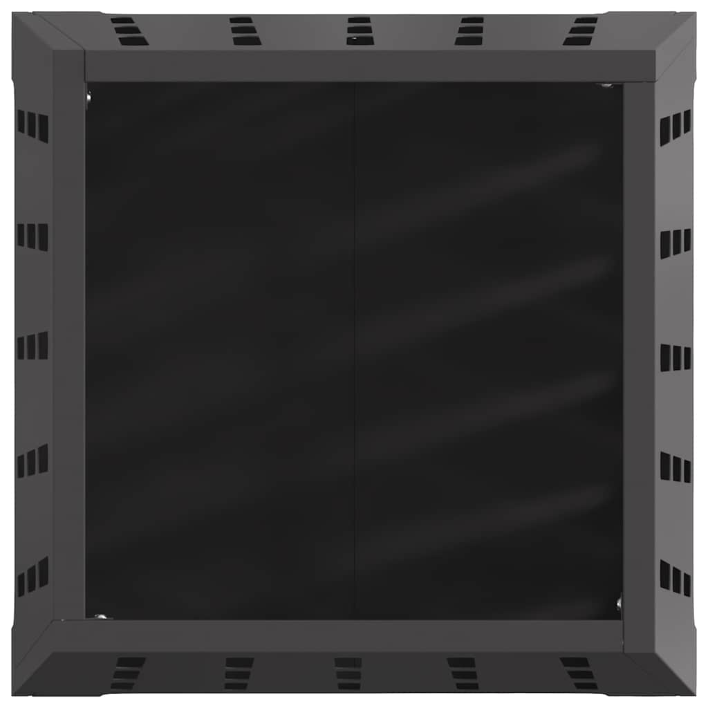 vidaXL Fire Bowl Black 50 x 50 x 70 cm Weathering Steel