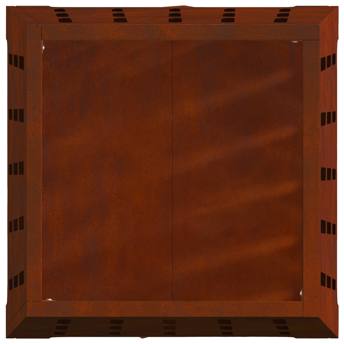 vidaXL Fire Pit Brown 50 x 50 x 70 cm Weathering Steel