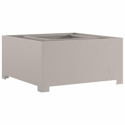 vidaXL Fire Pit Brown 80 x 80 x 40 cm Weathering Steel