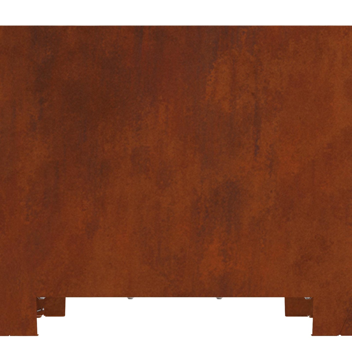 vidaXL Fire Pit Brown 60 x 60 x 30 cm Weather Steel
