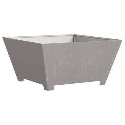 vidaXL Fire Pit Brown 80 x 80 x 40 cm Weathering Steel