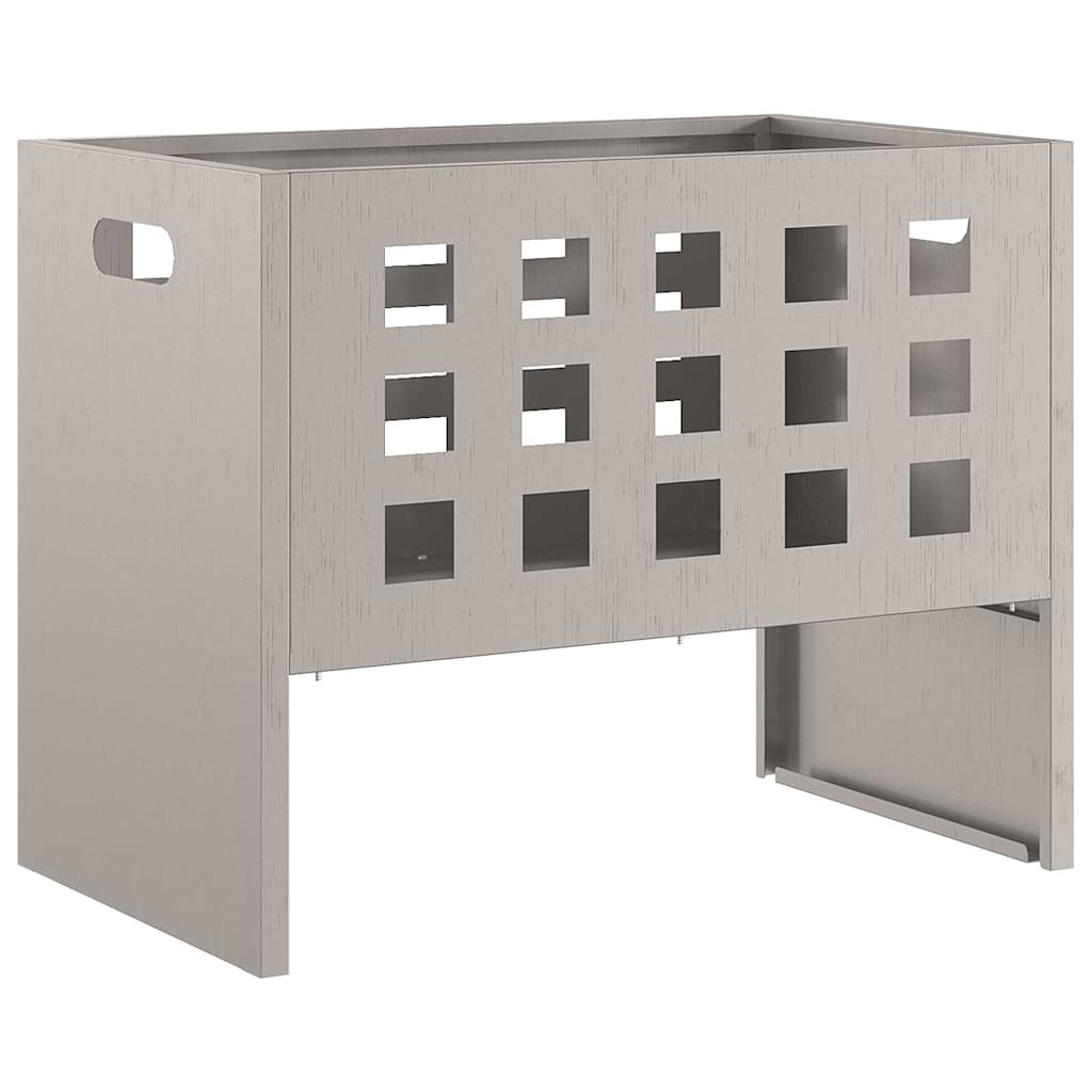 vidaXL Fire Pit Brown 50 x 30 x 40 cm Weathering steel