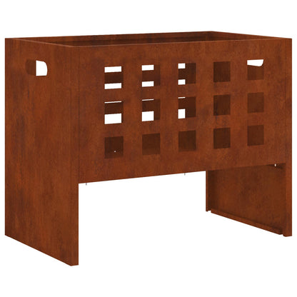 vidaXL Fire Pit Brown 50 x 30 x 40 cm Steel