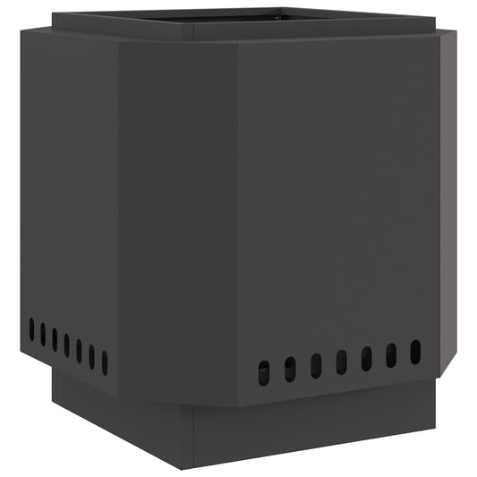 vidaXL Fire Pit Black 48 x 48 x 51 cm Cold-rolled steel