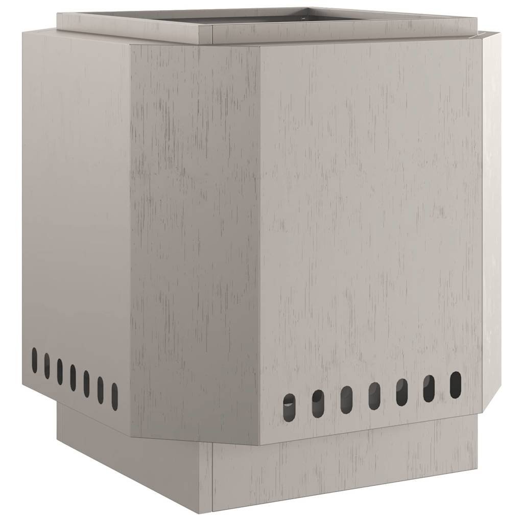 vidaXL Fire Pit Brown 48 x 48 x 51 cm Weathering steel