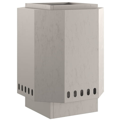 vidaXL Fire Pit Brown 38 x 38 x 51 cm Weathering steel