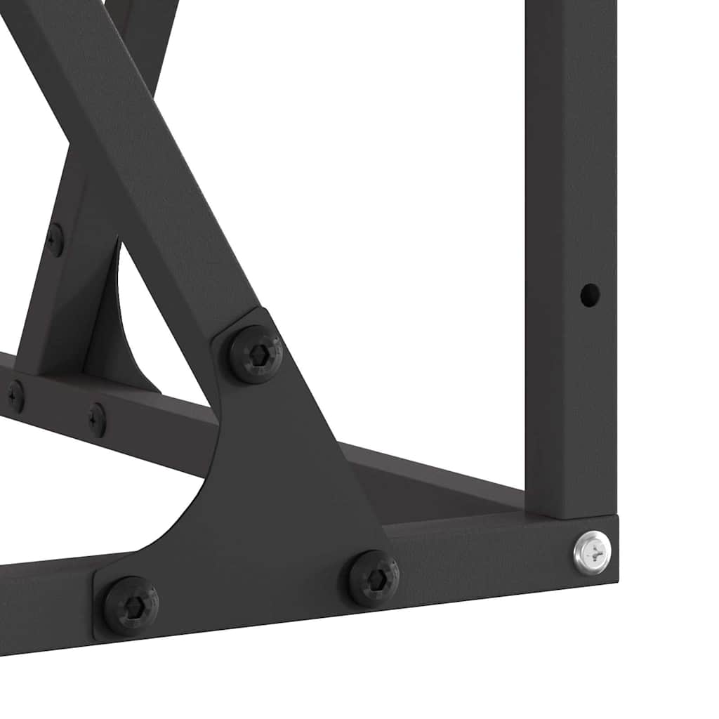 vidaXL Fire Pit Brown 80 x 80 x 40 cm Weathering steel