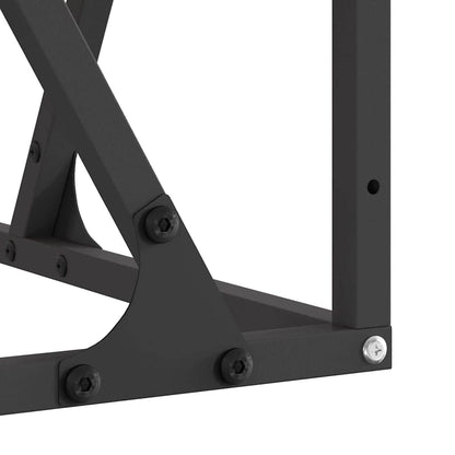 vidaXL Fire Pit Brown 80 x 80 x 40 cm Weathering steel