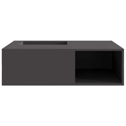 vidaXL Fire Pit Black 100 x 100 x 30 cm Steel