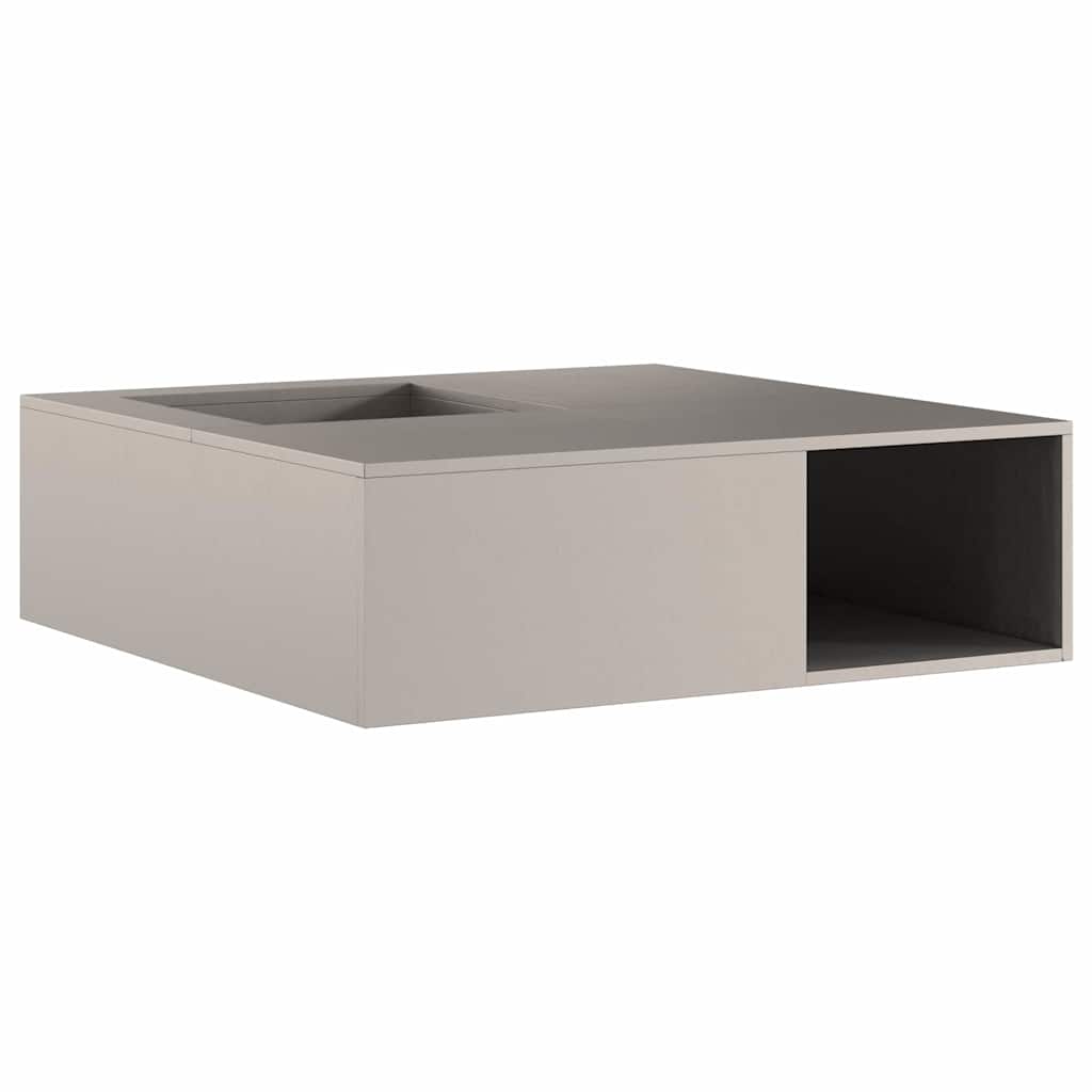 vidaXL Fire Pit Brown 100 x 100 x 30 cm Weathering Steel