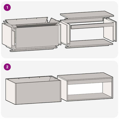 vidaXL Fire Pit Black 160 x 45 x 35 cm Cold-rolled steel