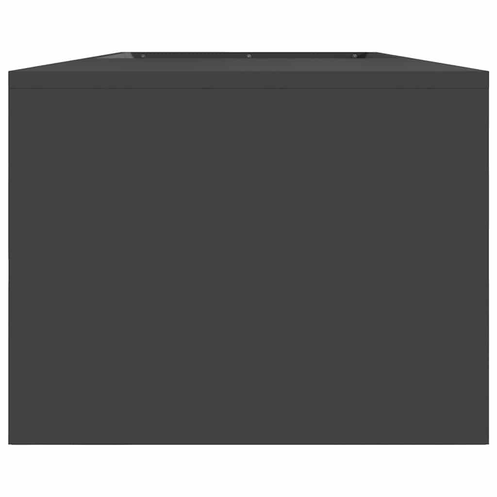 vidaXL Fire Pit Black 160 x 45 x 35 cm Cold-rolled steel