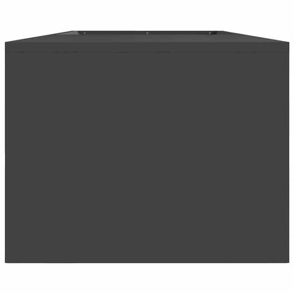 vidaXL Fire Pit Black 160 x 45 x 35 cm Cold-rolled steel