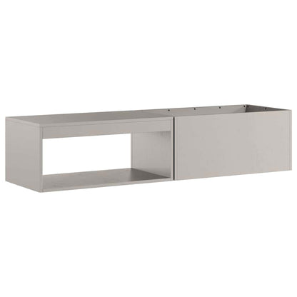 vidaXL Fire Pit Brown 160 x 45 x 35 cm Weathering steel