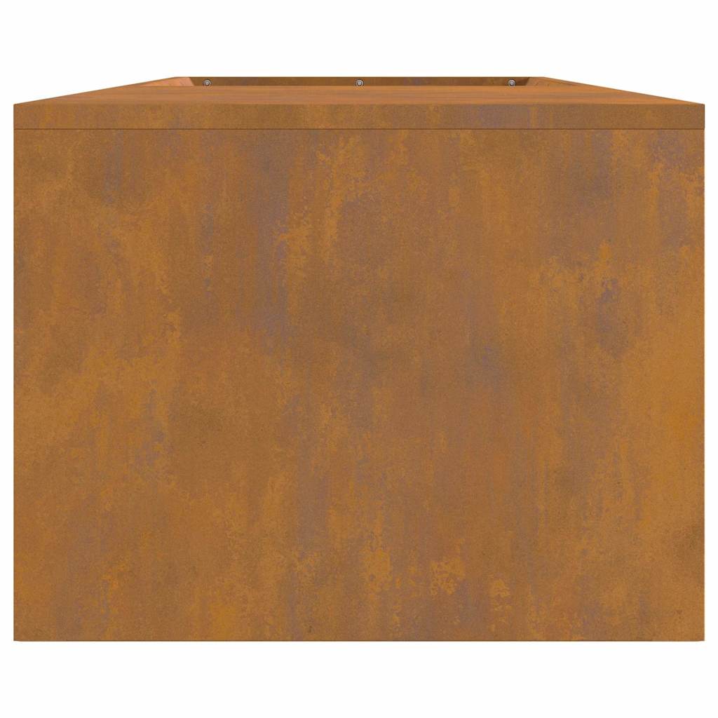 vidaXL Fire Pit Brown 160 x 45 x 35 cm Weathering steel