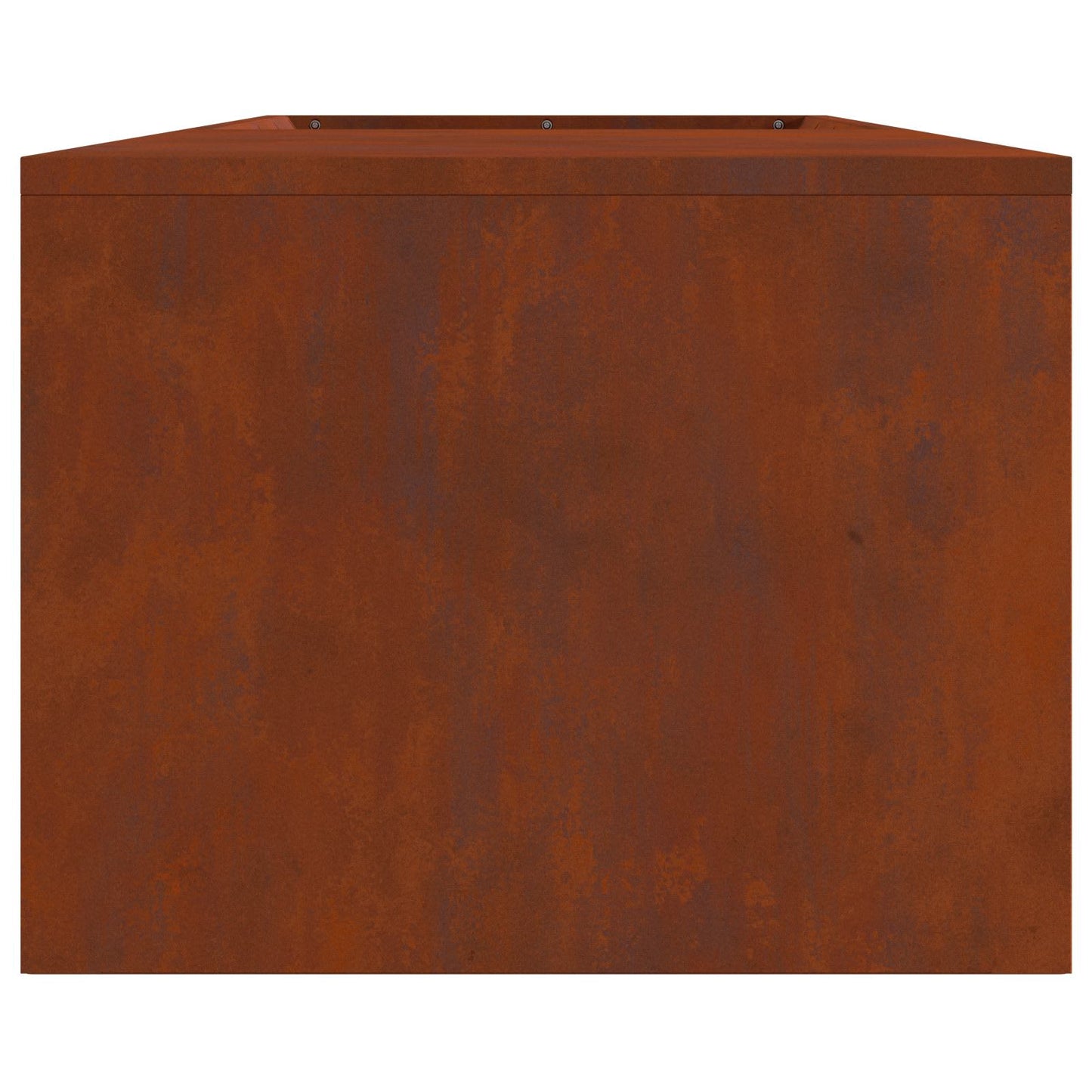vidaXL Fire Pit Brown 160 x 45 x 35 cm Steel
