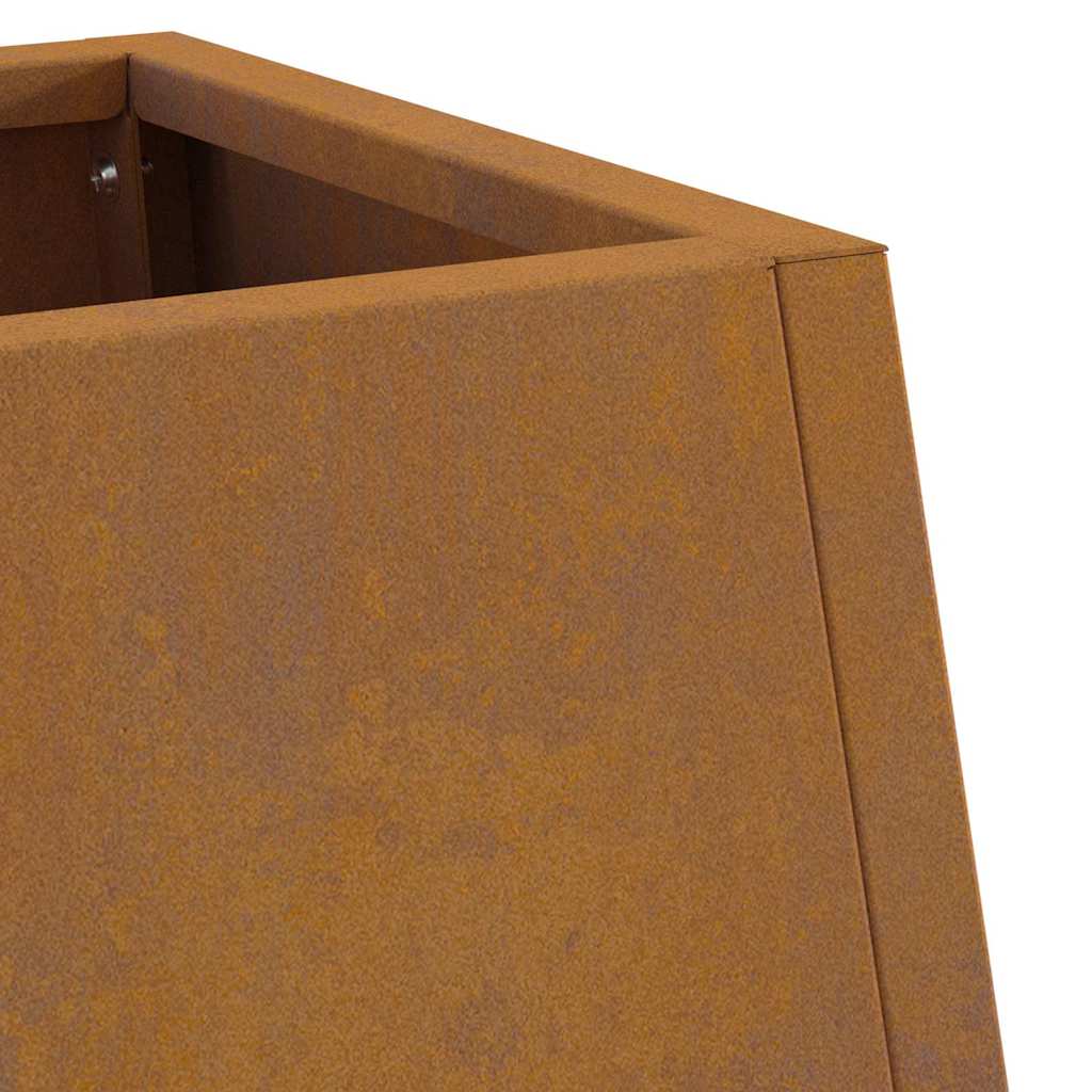 vidaXL Fire Pit Brown 50 x 35 x 100 cm Weathering steel