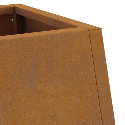 vidaXL Fire Pit Brown 50 x 35 x 100 cm Weathering steel