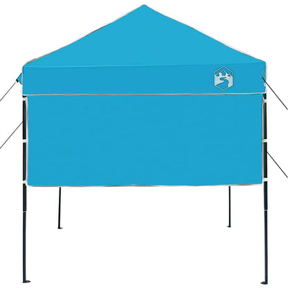 vidaXL Canopy Tent Manual Blue 194 x 194 x 251 cm Fabric