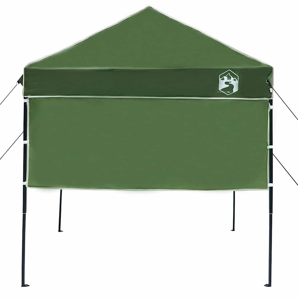 vidaXL Canopy Tent Manual Green 194 x 194 x 251 cm Fabric