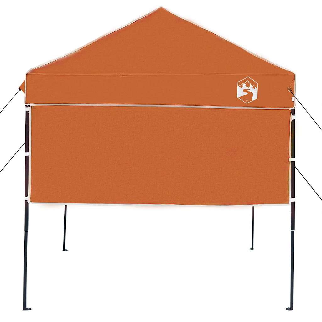 vidaXL Canopy Tent Manual Orange 194 x 194 x 251 cm Fabric