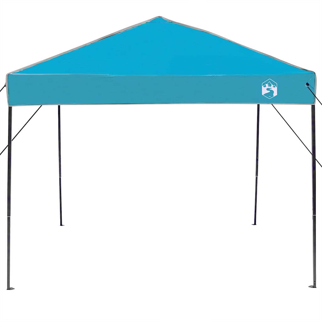 vidaXL Canopy Tent Manual Blue 243 x 243 x 251 cm Fabric