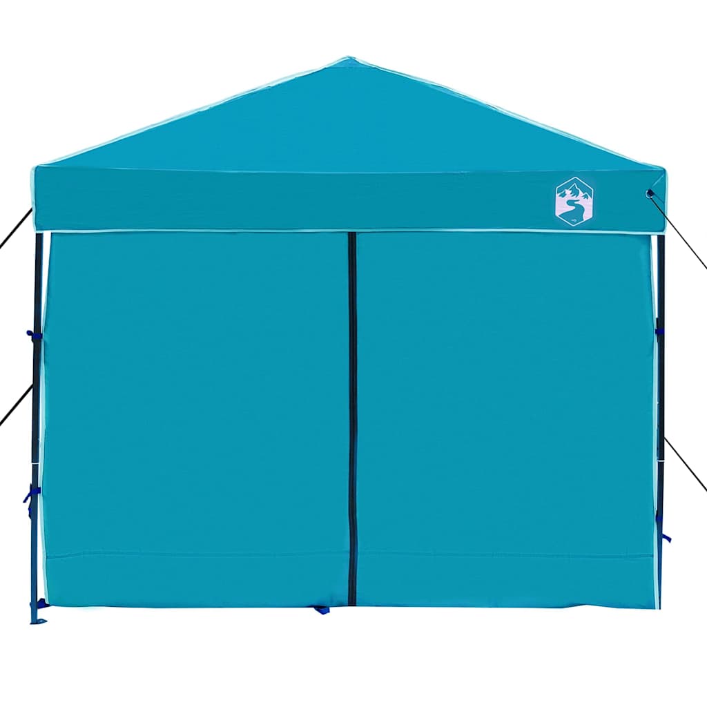 vidaXL Canopy Tent Manual Blue 243 x 243 x 251 cm Fabric