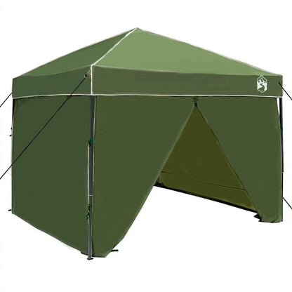 vidaXL Canopy Tent 243 x 243 x 251 cm Green Fabric