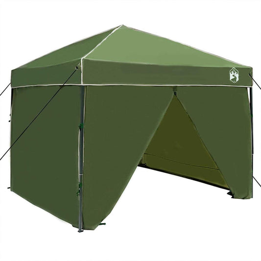 vidaXL Canopy Tent 243 x 243 x 251 cm Green Fabric
