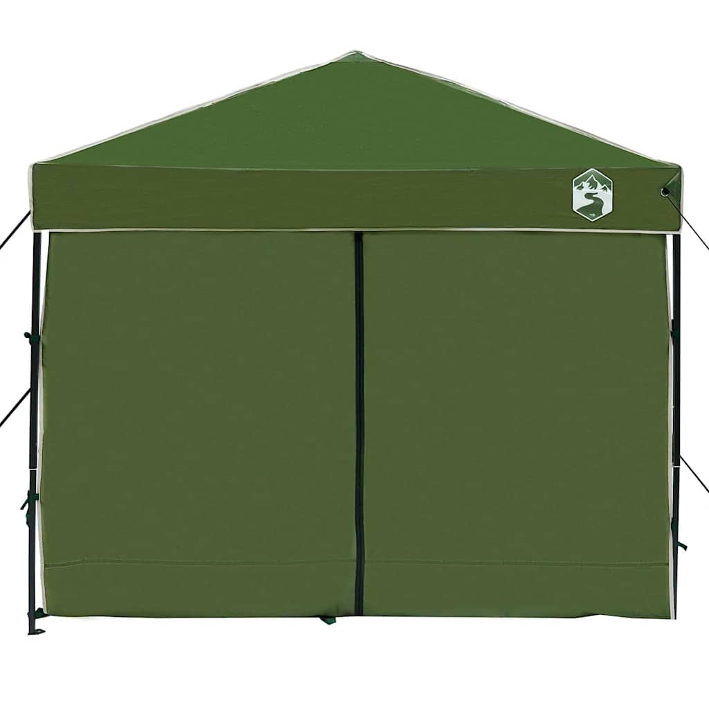 vidaXL Canopy Tent Manual Green 243 x 243 x 251 cm Fabric