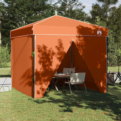vidaXL Canopy Tent 243 x 243 x 251 cm Orange Fabric