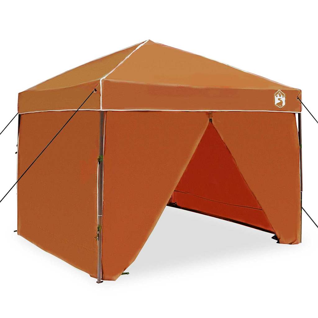 vidaXL Canopy Tent 243 x 243 x 251 cm Orange Fabric