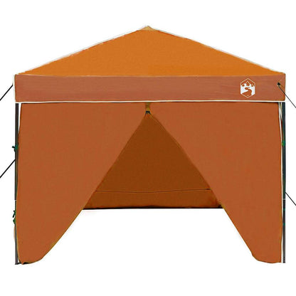 vidaXL Canopy Tent 243 x 243 x 251 cm Orange Fabric