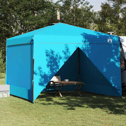 vidaXL Canopy Tent 290 x 290 x 251 cm Blue Fabric