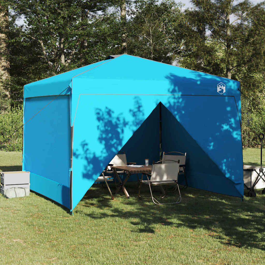vidaXL Canopy Tent 290 x 290 x 251 cm Blue Fabric