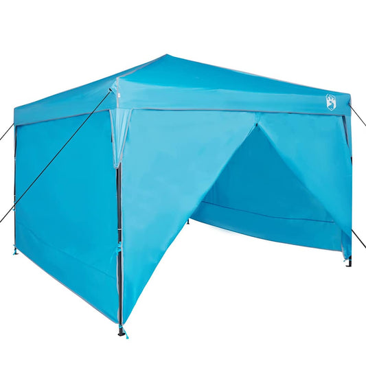 vidaXL Canopy Tent 290 x 290 x 251 cm Blue Fabric