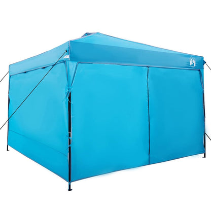 vidaXL Canopy Tent Manual Blue 290 x 290 x 251 cm Fabric
