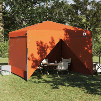 vidaXL Canopy Tent 290 x 290 x 251 cm Orange Fabric