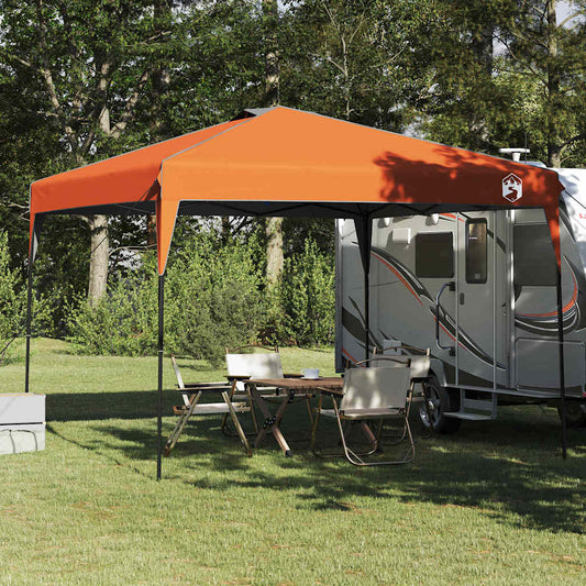 vidaXL Canopy Tent 290 x 290 x 251 cm Orange Fabric
