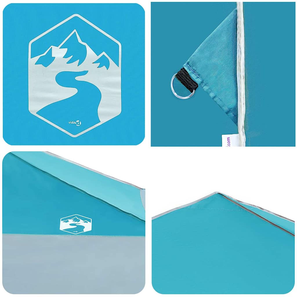 vidaXL Canopy Tent 395 x 395 x 251 cm Blue Fabric