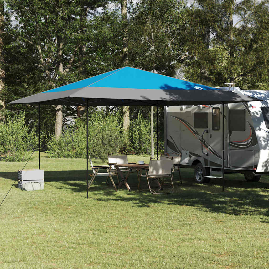 vidaXL Canopy Tent 395 x 395 x 251 cm Blue Fabric