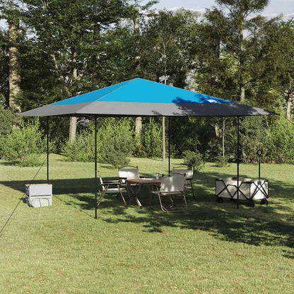 vidaXL Canopy Tent 395 x 395 x 251 cm Blue Fabric
