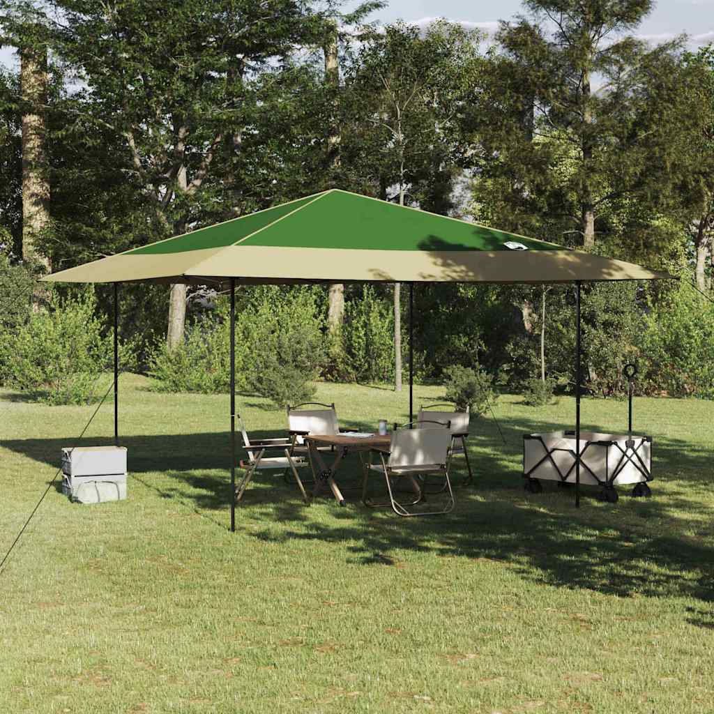 vidaXL Canopy Tent 395 x 395 x 251 cm Green Fabric