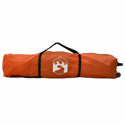 vidaXL Canopy Tent 395 x 395 x 251 cm Orange Fabric